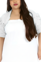 1057 Cotton Bolero Shrug Light Layer, Bold Energy