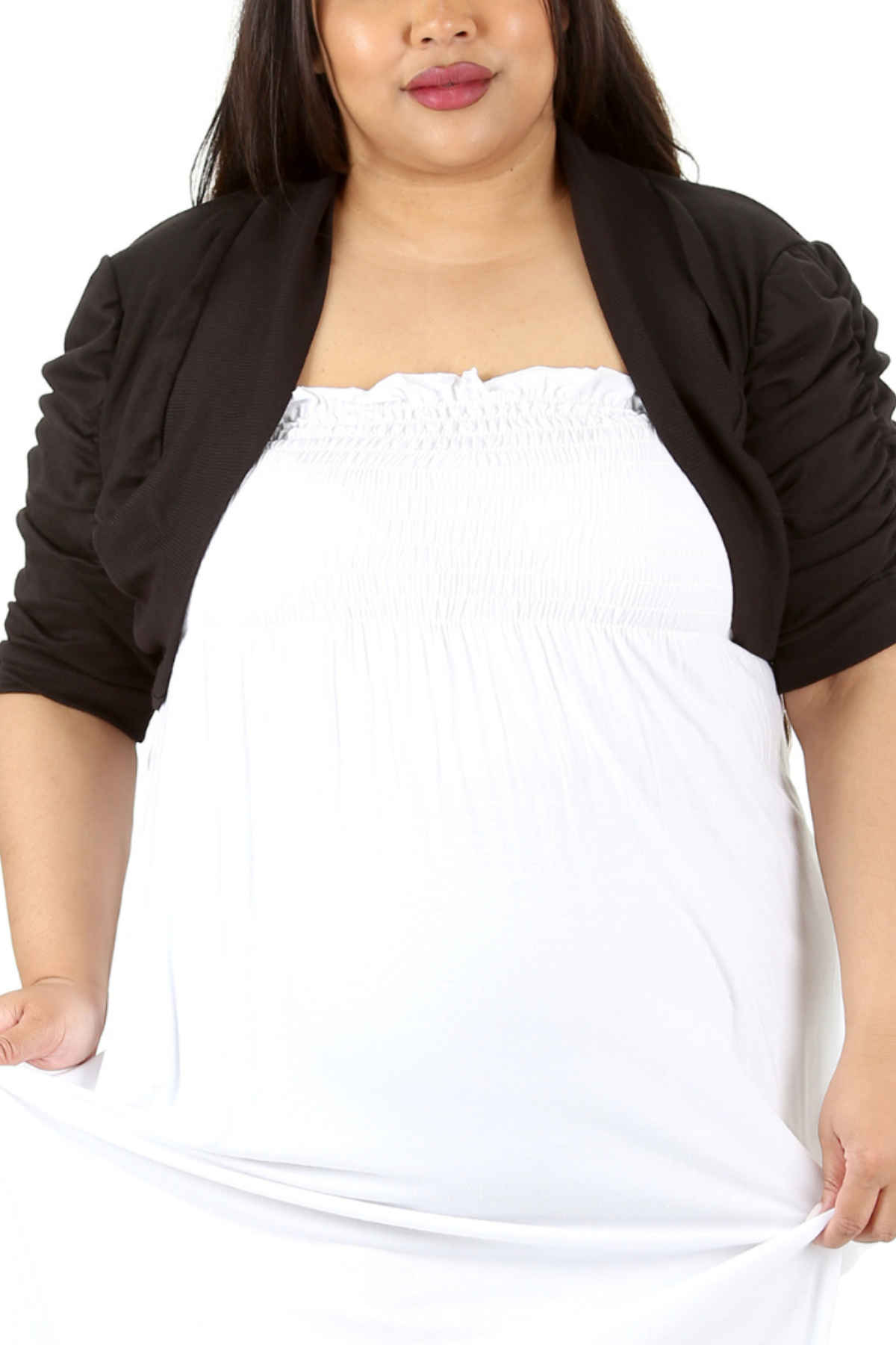 1057 Cotton Bolero Shrug Light Layer, Bold Energy