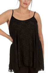 1286 Lace Strap Tank Top Light, Lovely & Empowering