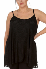 1286 Lace Strap Tank Top Light, Lovely & Empowering