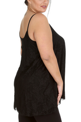 1286 Lace Strap Tank Top Light, Lovely & Empowering