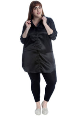 1649 Plain Satin Shirt