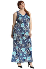 2280 York Floral Print Maxi Dress