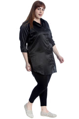 1649 Plain Satin Shirt