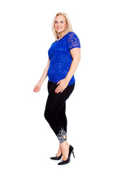 1300 Scallop Lace Top