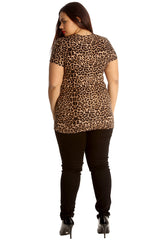 1212 Leopard Print T-Shirt