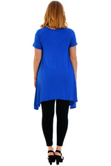 1192 Studded Fur Cat A-Line