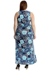 2280 York Floral Print Maxi Dress