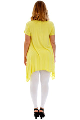 1192 Studded Fur Cat A-Line