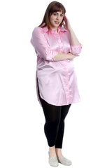 1649 Plain Satin Shirt
