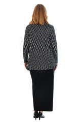 3057 Polka Dot Cardigan