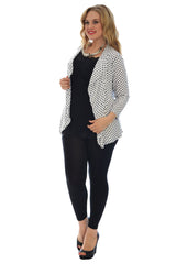 3057 Polka Dot Cardigan