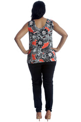 1465 Paisley Floral Print Cami Vest