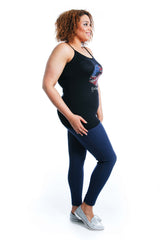 1280 USA Lips Stud Thin Strap Cami