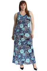 2280 York Floral Print Maxi Dress