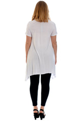 1192 Studded Fur Cat A-Line