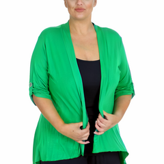 Open Waterfall Cardigan Light, Layered Confidence