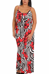 2235 Floral Maxi Dress – Flow & Bloom in Every Step