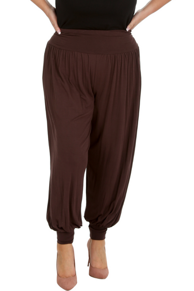 7004 Plain Full Length Ali Baba Trousers
