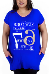 1700 New York 67 Foil Print T-Shirt