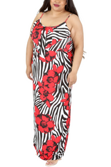 2235 Floral Maxi Dress – Flow & Bloom in Every Step