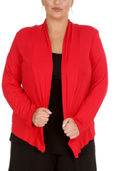 3224 Scallop Lace Detail Back Cardigan