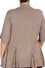 3058 Open Waterfall Cardigan Light, Layered Confidence