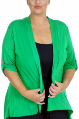 3058 Open Waterfall Cardigan Light, Layered Confidence