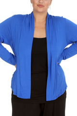 3224 Scallop Lace Detail Back Cardigan