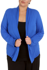 3224 Scallop Lace Detail Back Cardigan