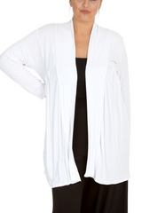 3022 Longline Lace Cardigan with Floral Detail