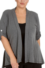 3058 Open Waterfall Cardigan Light, Layered Confidence