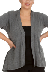 3058 Open Waterfall Cardigan Light, Layered Confidence