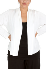 3224 Scallop Lace Detail Back Cardigan