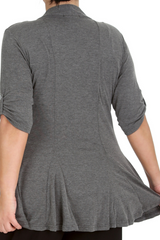 3058 Open Waterfall Cardigan Light, Layered Confidence
