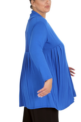 3022 Longline Lace Cardigan with Floral Detail