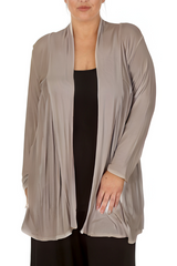 3022 Longline Lace Cardigan with Floral Detail