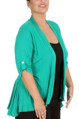 3058 Open Waterfall Cardigan Light, Layered Confidence