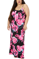 2235 Floral Maxi Dress – Flow & Bloom in Every Step