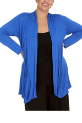 3022 Longline Lace Cardigan with Floral Detail