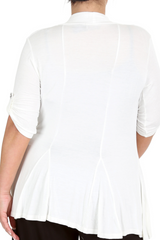 3058 Open Waterfall Cardigan Light, Layered Confidence