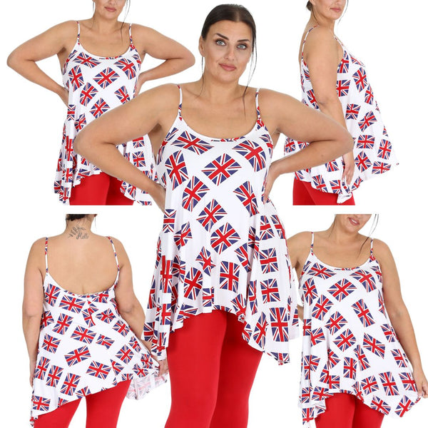 1298 British Flag Tank Top