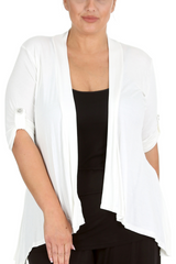 3058 Open Waterfall Cardigan Light, Layered Confidence