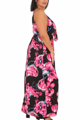 2235 Floral Maxi Dress – Flow & Bloom in Every Step
