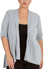 3058 Open Waterfall Cardigan Light, Layered Confidence