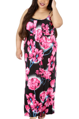 2235 Floral Maxi Dress – Flow & Bloom in Every Step