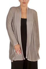 3022 Longline Lace Cardigan with Floral Detail