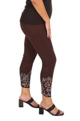 7001 Laser Cut Sequin Leggings Sparkle in Motion