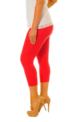 7011 Essential Cropped Leggings  Sleek & Stretchy Fit