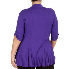 Open Waterfall Cardigan Light, Layered Confidence